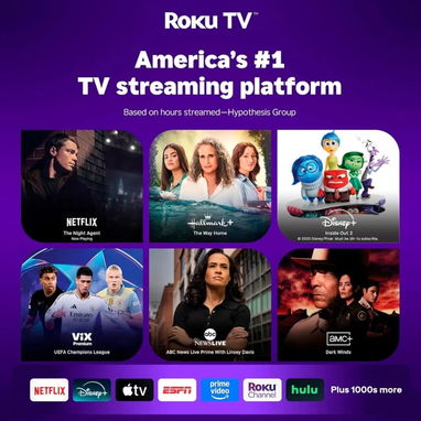 Proyector inteligente portátil Aurzen EAZZE D1R con Roku TV, WiFi y Bluetooth 🌐 - 2/6