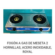 Fogón de gas de dos hornillas - Img 52624952