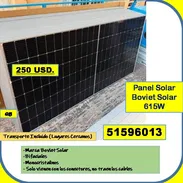 (QB-908) Panel Solar Boviet Solar 615W 250 USD...51596013...Tpte lugares cercanos - Img 57311793