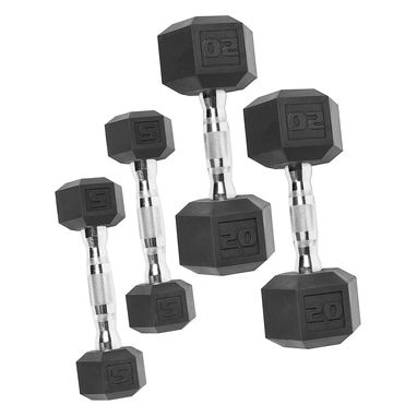 MANCUERNAS DE ACERO ENGOMADAS⭐ 25Lb - 20Lb - 15Lb - 10Lb - 5Lb - Img 111348835