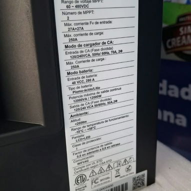 5500 USD Kit solar inversor Growat 12kw batería Must de 15kw 52493172 - 2/2