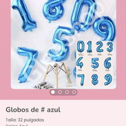 Globos de $ azul - Img 53902553