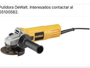 Pulidora DeWalt nueva en su caja - Img main-image
