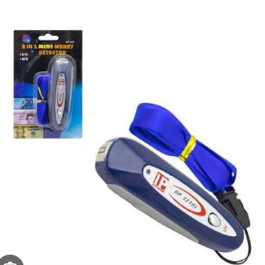 MINI DETECTOR DE BILLETES FALSOS 2 EN 1. LUZ ULTRA VIOLETA Y BANDA MAGNETICA. EVITE SER ESTAFADA Y COMPRUEBE LO Q PAGA - Img 119968058