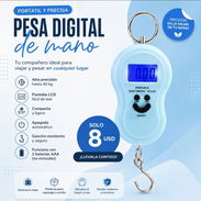 Pesa Portátil Digital. ¡Precisión En La Palma De Tu Mano! - Img 56020478