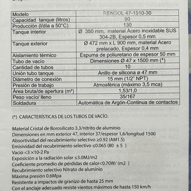 Calentador solar - 2/2