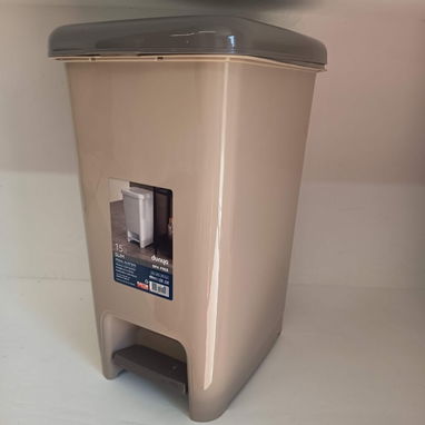 Cesto con Pedal SLIM 15LT (cv) - 4/5
