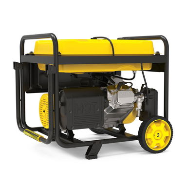 Generador portátil Champion de 6250/5000 vatios con arranque eléctrico, combustible triple - 4/5