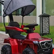 Carros eléctricos nuevos c/ guiador y techo para el sol de varios colores para niños de 1 a 3 años que pesen hasta 20kg - Img 55043003