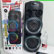 Bocina con micrófono 🎤 y mando - Img 50114860