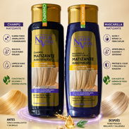 Set NaturVital Matizante Rubio Perlado. Shampoo y Mascarilla - Img 56360971