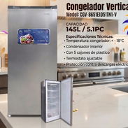 Congelador vertical 5.1 pies/145 litros - Img 56136066