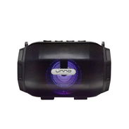 Bocina Unno Tekno Pulse TWS Bluetooth 5.0 5W LED Multicolor FM USB SD Aux Doble Enlace Estéreo Portátil en 23 usd - Img 57553893