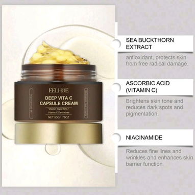 Crema hidratante con Vit C en cápsulas - Img 119839094