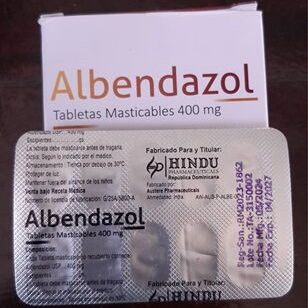 ⚕️- Albendazol 400 mg, 1 Tira de 10 Tableta (Masticables) -⚕️ - Img 101713036