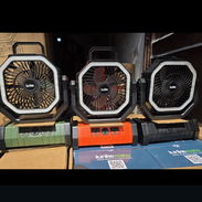 Ventilador Recargable Inuke de 20000 mah (Duran más de 48 Horas) con control remoto, giratorios y puerto USB - Img 57401069