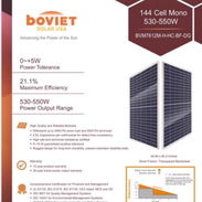 ☀️Paneles solares bifaciales BOVIET de 550w☀️ - Img 57484072