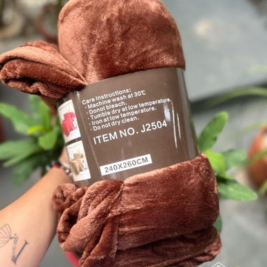 *🌸Cobija piel de durazno 🍑 antialérgicas🌸*240x260(king)(La Lisa) - Img 123052758
