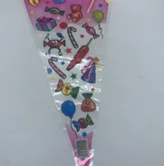 Bolsa de nylon para caramelos en forma de cono Bolsa de nailon para confituras Medidas:38x16 Precio:0.26 USD - Img 50264222