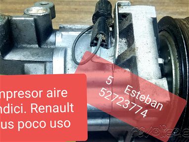 Compresor aire acondicionadado de Renault  de uso pero perfecto - Img main-image-45687561