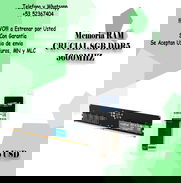 Memoria RAM CRUCIAL 8GB DDR5 5600MHZ - Img 48890221