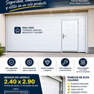 🚪🔥 PUERTA DE GARAJE SECCIONAL CON PUERTA PEATONAL 🔥🚪  🏠 ¡YA DISPONIBLE EN CUBA! Dale a tu vivienda, garaje o negoci - Img 57386050