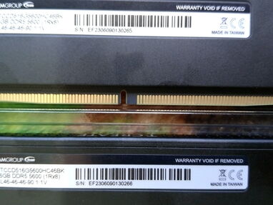 🔥DDR5 A 5600Mhz🔥KIT DE MEMORIA RAM T-CREATE CLASSIC 2x16(32GB) EN 95 USD - Img 60922873