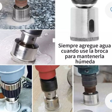 Juego de brocas para porcelanato cerámica y vidrio - Img 124096275