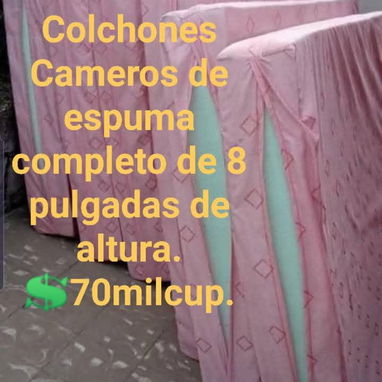 Venta de Camas Cameras Colchones Cameros y Almuhadas. - Img 116398929