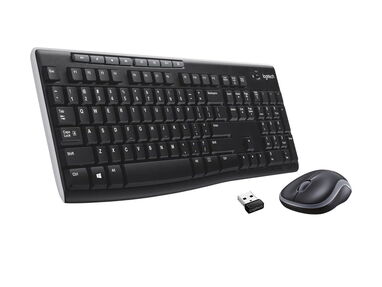 Teclado y mouse logitech inalambricos ✅Logitech MK270 Combo de teclado y mouse inalámbricos - Img 62963462