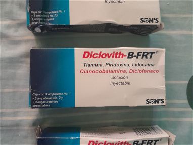 Tengo pomadas gel con declofenaco y complejos vitaminico b1,b6,b12vcon declofenaco Trae jeringuillas - Img main-image