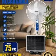 Ventilador recargable - Img 56475188