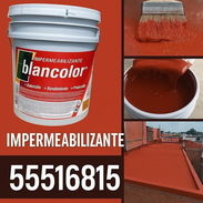 Pintura impermeabilizante para paredes interiores y exteriores techo y fachada - Img 54760568