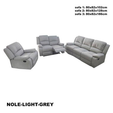 Sofá juego de 3 piezas reclinables  - sofá 1: 80x82x102cm - sofá 2: 80x82x128cm - sofá 3: 80x82x186cm venta habana - 2/3