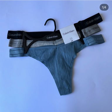 Tangas pack de 3 Calvin Klein Originales - 4/5