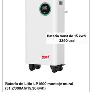 Bateria must de 15 kw con transporte, yoathali 💯 - Img 57696553