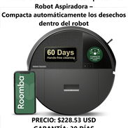 iRobot Roomba 205 DustCompactor Vac Robot Aspiradora – Compacta automáticamente los desechos dentro del robot - Img 56883347