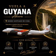 SANTIAGO–GUYANA/SKY* Frecuencia: Miércoles. (Escala en Santo Domingo) 🗓️ AGOSTO: 5, 6, 12, 13, 19, 20,26, 27 - Img 56542301