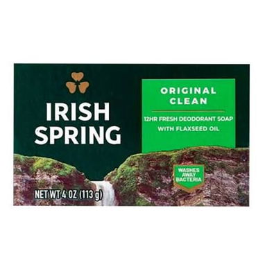 Jabón Irish Spring 113g 12h de protección desodorante Aroma que dura Suave con tu piel Antibacterial excelente calidad - 2/2