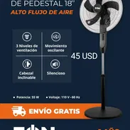 ventilador de pedestal 18" - Img 56330240