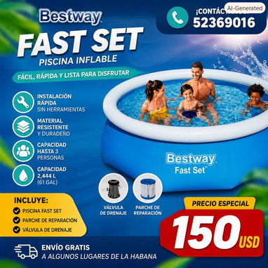 Piscinas rigidas!! Envío gratis a algunos lugares de la Habana!!!! - 6/6
