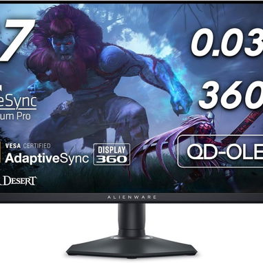 ☎️53544655 🛵 Entrega Gratis ⭐Alienware AW2725DF 27" QD‑OLED – Gaming Profesional ⭐ - 2/6