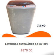 Lavadora automatica milexus  7.5kg con garantia y papeles,mipyme - Img 45908938
