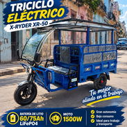 〽️Triciclo Eléctrico x-Ryder xr-50 con panel solar〽️ - Img 58158240