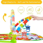 Gimnasio De Juegos Para Bebes. Incluye Manta de Juego. Piano con 3 Sonidos. Arco con 5 Accesorios colgantes. Nuevo! 0km! - Img 54926663