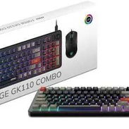 🎮 Teclado MSI Forge GK110 Combo 🎮 12800 DPI🔹anti-ghosting🔹Membrana🔹Gaming🔹Cableado🔹RGB🔹Retroiluminado 📦0km - Img 53351259