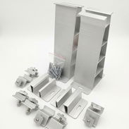 Bases tipo torre para instalar paneles solares modelo Q7-TORRE-30.   Precio:65 usd la pareja - Img 58428819