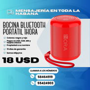 🎼 BOCINAS BLUETOOTH 🔴 MARCA: 1HORA 💲 18 USD - Img 52255638