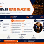 Oferta de empleo: Trade Marketing Manager - Img 56209272