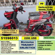 PD-614-Bicimotos YOAZAKY GALÁCTICA...2280 USD...51596013...Transporte Incluido en la Habana y Artemisa - Img 55895182